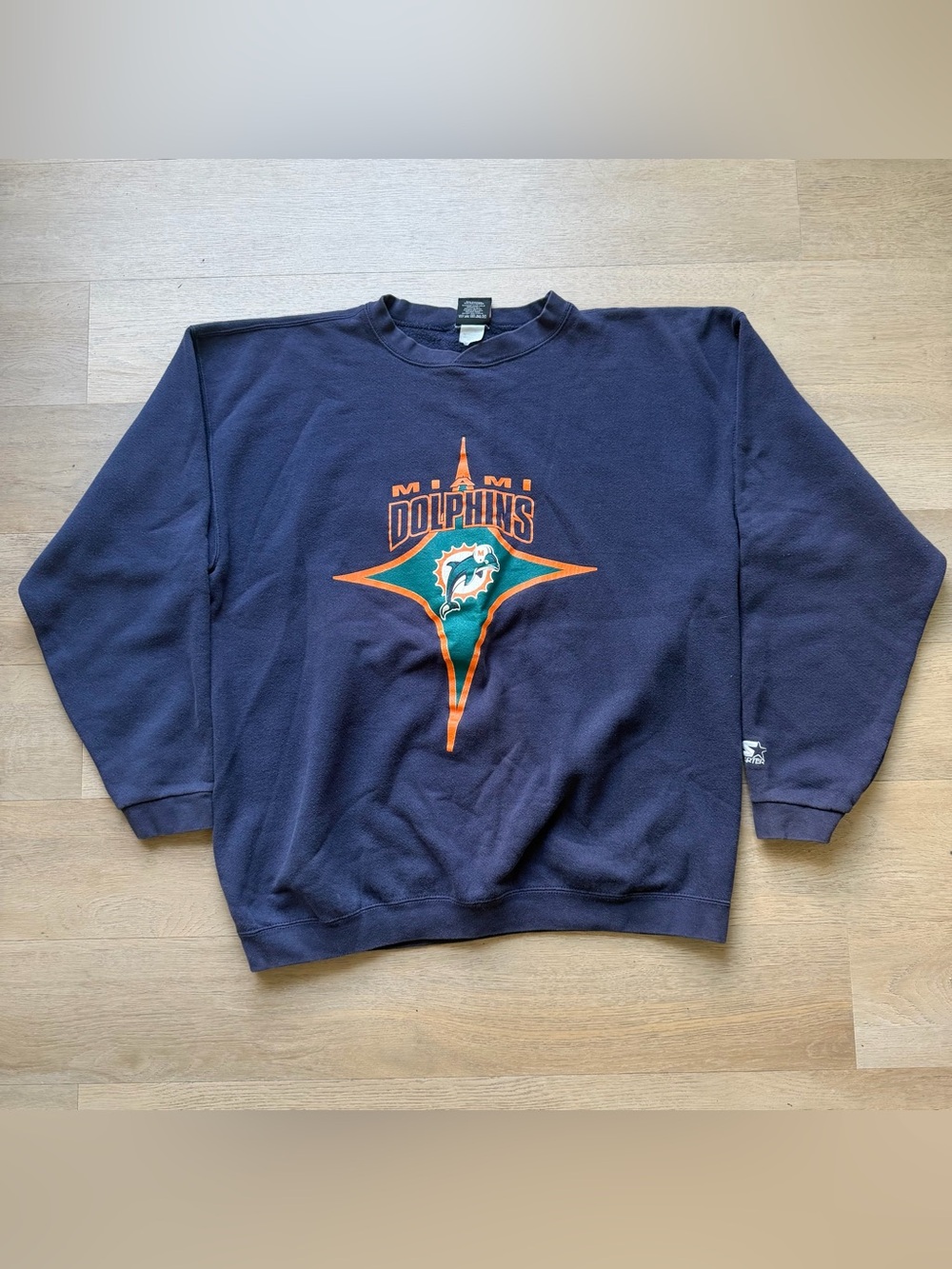 Vintage 90s Starter NFL football Miami Dolphins pullover - XL
